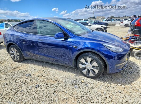 7SAYGDEE0NF401151 2022 TESLA MODEL Blue Դիմացի տեսք