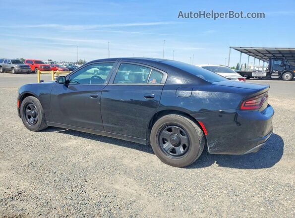 2C3CDXAG6HH649125 2017 DODGE CHARGER Черный Задняя правая четверть