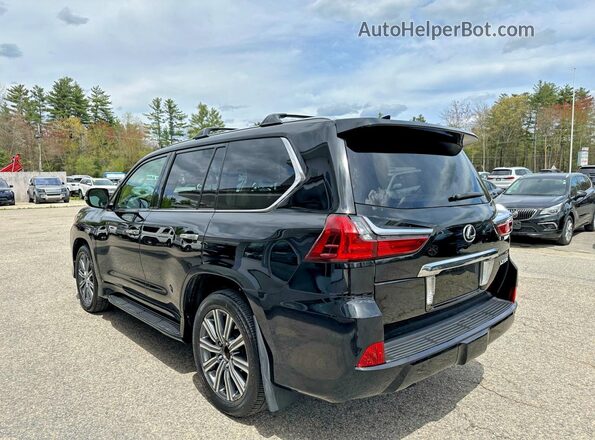 JTJHY7AX6H4221040 2017 LEXUS LX570 Черный Задняя правая четверть