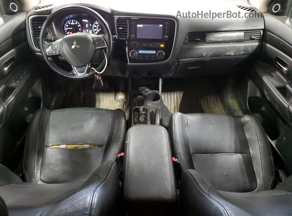 JA4AZ3A38GZ012143 2016 MITSUBISHI OUTLANDER Серебряный Вид щитка приборов