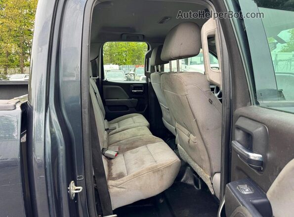 1GTV2LEH1JZ140684 2018 GMC SIERRA Black Вид задньої частини салону