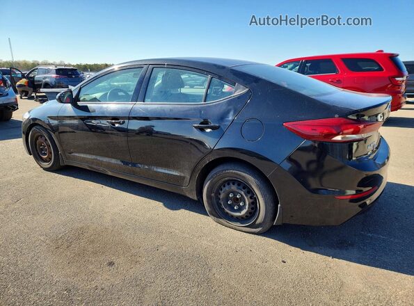 5NPD74LF6JH234670 2018 HYUNDAI ELANTRA Черный Задняя левая четверть