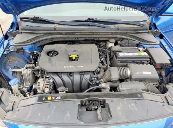 5NPD84LF0JH251493 2018 HYUNDAI ELANTRA Blue Vista interior trasera
