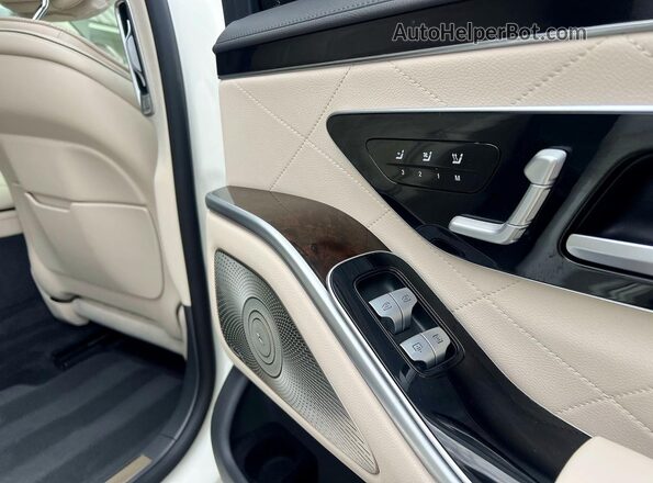 W1K6G7GB6MA045696 2021 MERCEDES-BENZ S Белый Вид наклейки с VIN-кодом