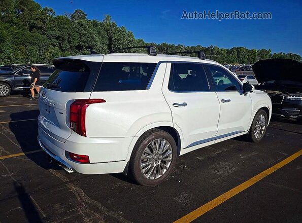KM8R5DHEXLU135799 2020 HYUNDAI PALISADE Белый Вид спереди