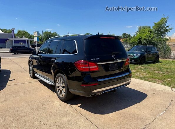 4JGDF6EE9HA837080 2017 MERCEDES-BENZ GLS-CLASS Черный Передняя правая четверть