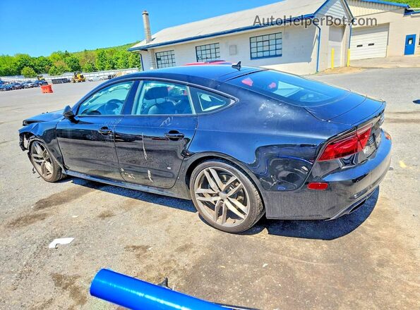 WAUWGAFC6GN050862 2016 AUDI A7 Black Tył lewy