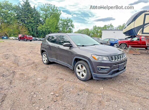 3C4NJCBB0JT502224 2018 JEEP COMPASS Серый Задняя левая четверть