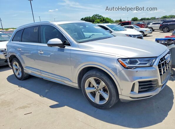 WA1AJAF72MD014339 2021 AUDI Q7 Серебряный Вид спереди