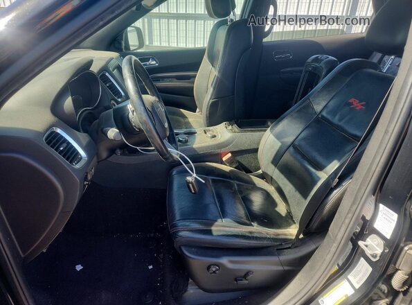 1C4SDJCT2HC775340 2017 DODGE DURANGO Black წინა პანელის ხედი