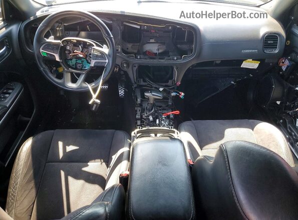 2C3CDXGJ6KH564036 2019 DODGE CHARGER Серый Вид щитка приборов