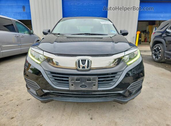 3CZRU6H35KG704295 2019 HONDA HR-V Black Widok z tyłu