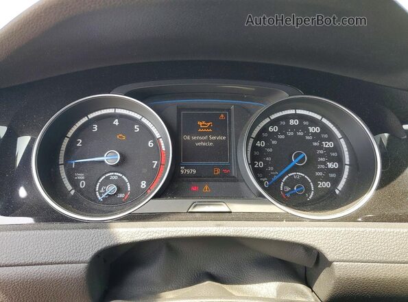 WVWWF7AU0HW171259 2017 VOLKSWAGEN GOLF Синий Вид задних сидений