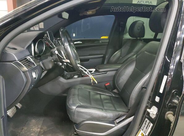 4JGED6EB6GA012337 2016 MERCEDES-BENZ GLE Черный Вид панели приборов
