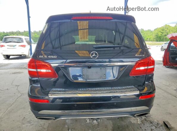 4JGDF6EE6HA844214 2017 MERCEDES-BENZ GLS Black Widok wnętrza z przodu