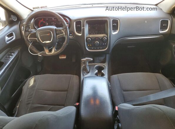 1C4RDJAG7KC606541 2019 DODGE DURANGO Белый Вид щитка приборов