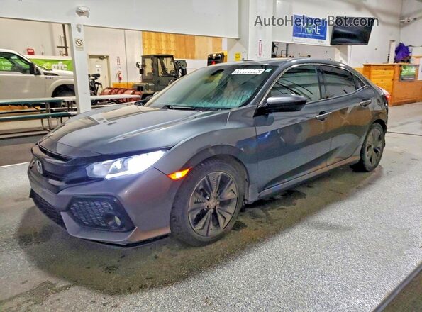 SHHFK7H57HU221653 2017 HONDA CIVIC Charcoal Przód lewy