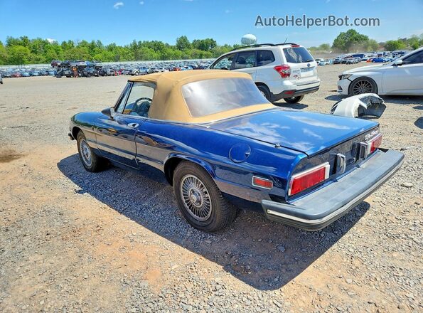 AR115410007662 1979 ALFA ROMEO SPIDER Blue Задня ліва чверть