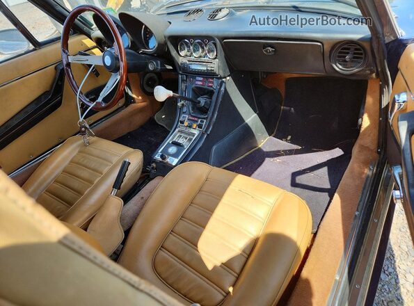 AR115410007662 1979 ALFA ROMEO SPIDER Blue Вид панелі приладів
