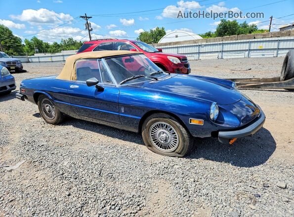 AR115410007662 1979 ALFA ROMEO SPIDER Blue Передня права чверть