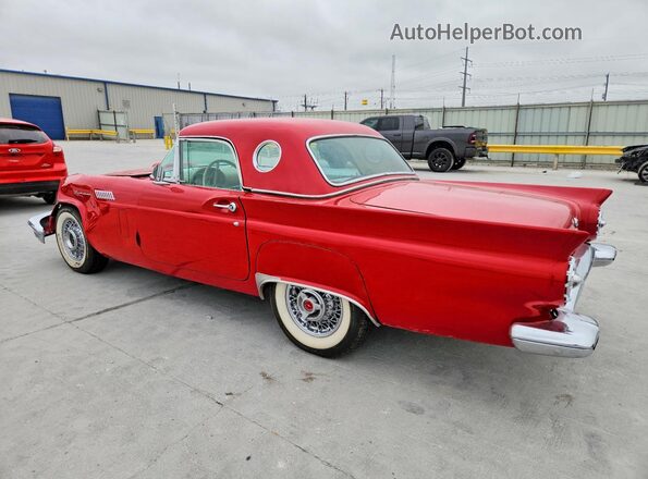 D7FH333820 1957 FORD THUNDERBIRD Red Tył lewy