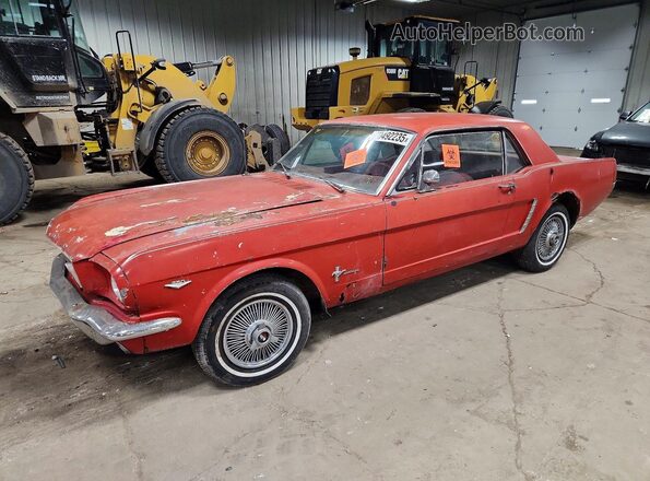 F07F204222 1965 FORD MUSTANG Red Przód lewy