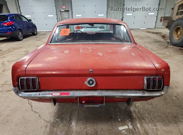 F07F204222 1965 FORD MUSTANG Red Widok z tyłu
