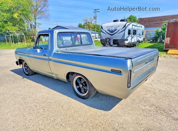F10GCEE5829 1979 FORD F Silver Trasero derecho