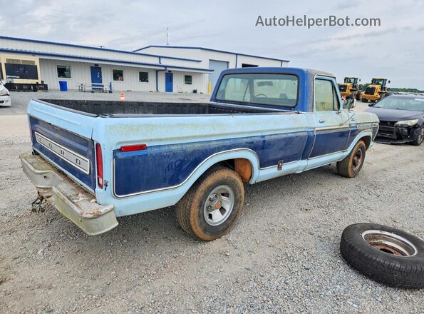 F15JNY31801 1977 FORD F150 Синий Задняя правая четверть