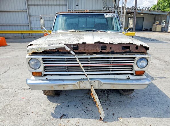 F25YRC59897 1968 FORD F250 White Вид спереду