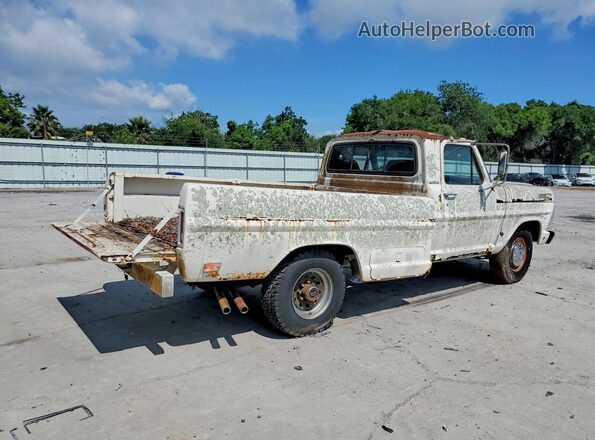 F25YRC59897 1968 FORD F250 White Задня права чверть