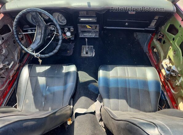 F3F03H155108F 1973 FORD MUSTANG Red წინა პანელის ხედი