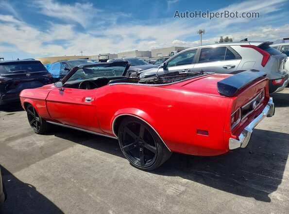 F3F03H155108F 1973 FORD MUSTANG Red უკანა მარცხენა