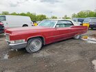 1969 Cadillac Deville Темно-бордовый vin: F9122030