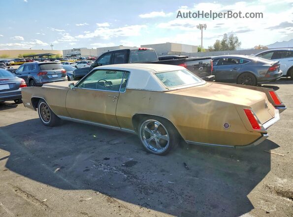H8146852 1968 CADILLAC 2 Gold Trasero izquierdo