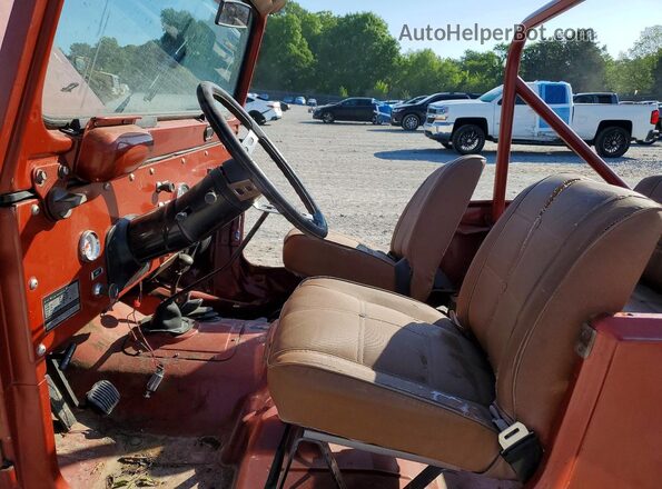 J9M93EC030750 1979 JEEP CJ Burgundy წინა სალონის ხედი