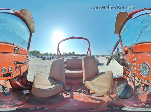 J9M93EC030750 1979 JEEP CJ Burgundy VIN კოდის სტიკერის ხედი