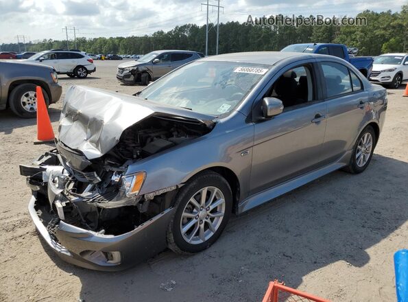 JA32U2FU2GU010839 2016 MITSUBISHI LANCER Silver Przód lewy