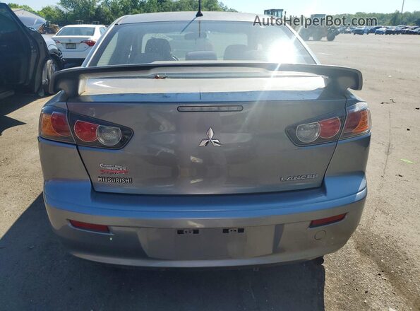 JA32U2FU3GU010686 2016 MITSUBISHI LANCER Silver Вид ззаду
