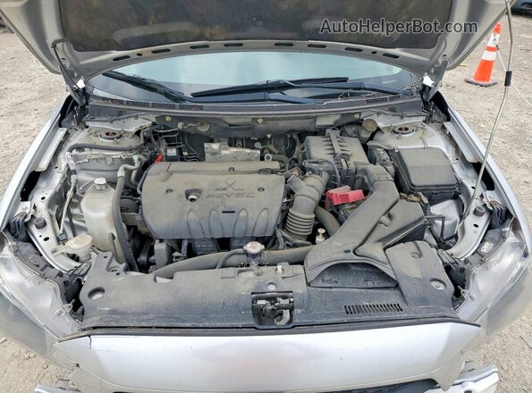 JA32U2FU4GU008185 2016 MITSUBISHI LANCER Серебряный Вид задней части салона