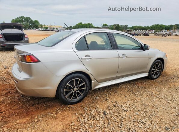 JA32U2FU8HU005131 2017 MITSUBISHI LANCER Серебряный Задняя правая четверть