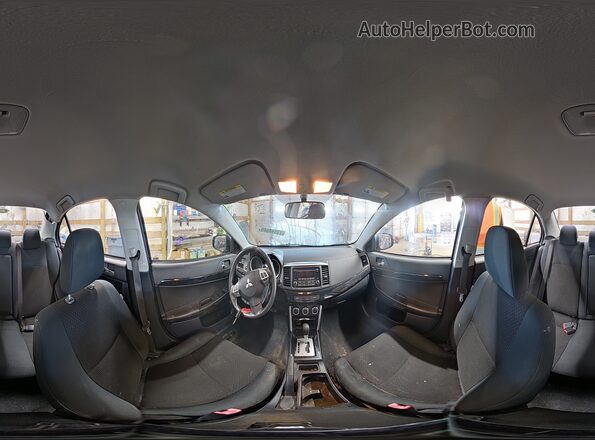 JA32U2FUXGU010586 2016 MITSUBISHI LANCER Серый Вид наклейки с VIN-кодом