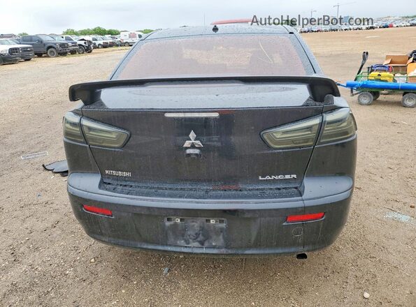 JA32U2FUXHU011139 2017 MITSUBISHI LANCER Черный Вид сзади
