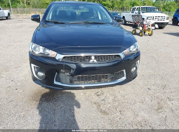 JA32V2FWXGU003202 2016 MITSUBISHI LANCER Black Vista frontal