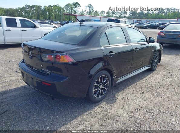JA32V2FWXGU003202 2016 MITSUBISHI LANCER Black Trasero derecho