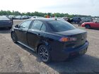 2016 Mitsubishi Lancer Sel Black vin: JA32V2FWXGU003202