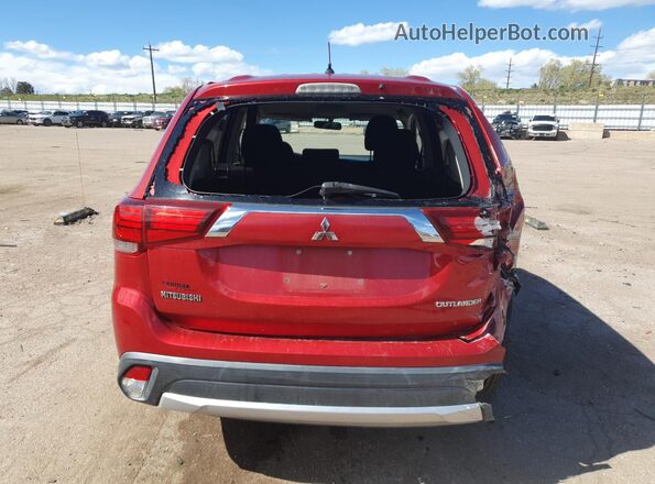 JA4AD2A32GZ027147 2016 MITSUBISHI OUTLANDER Red Вид ззаду