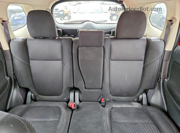 JA4AD2A32LZ015655 2020 MITSUBISHI OUTLANDER Красный Вид задних сидений