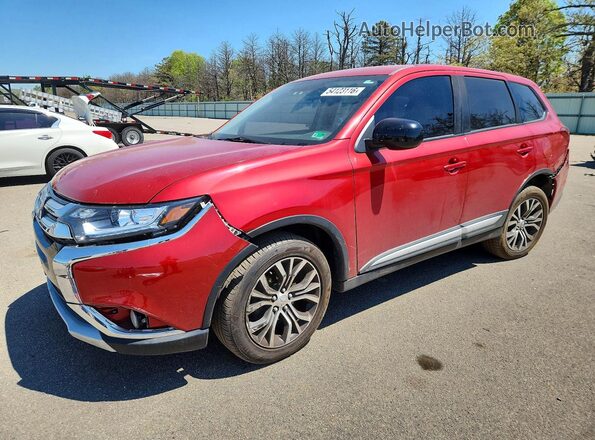 JA4AD2A33JZ010896 2018 MITSUBISHI OUTLANDER Красный Передняя левая четверть