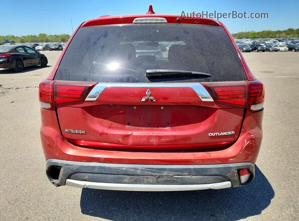 JA4AD2A33JZ010896 2018 MITSUBISHI OUTLANDER Красный Вид сзади